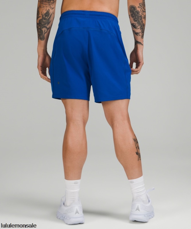Lululemon Deutschland DELULU854 | Symphony Blue Pace Breaker Linerless Short 7